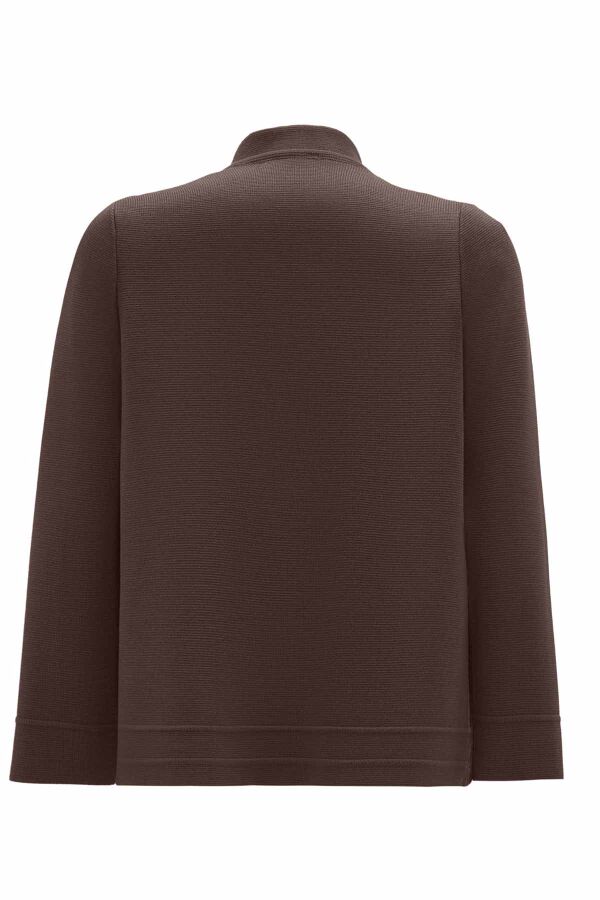 Button Detailed Knit Jacket - 2