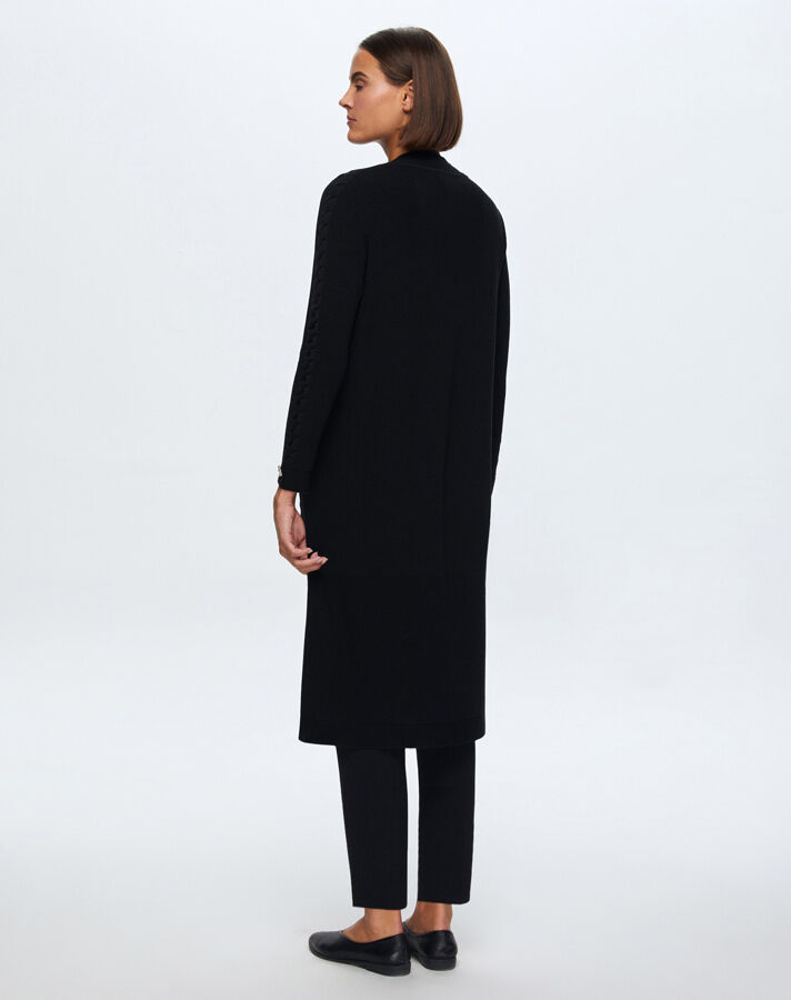 T24K-9019 Hair Braided Long Cardigan - 3