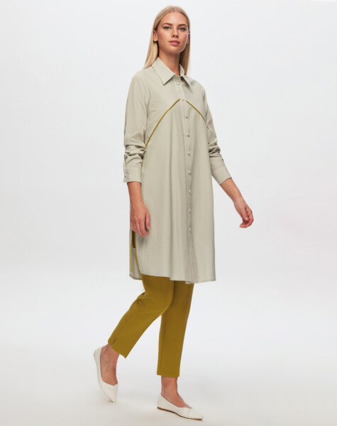 T24Y-3003 Knitwear Comfortable Cut Shirt - 5