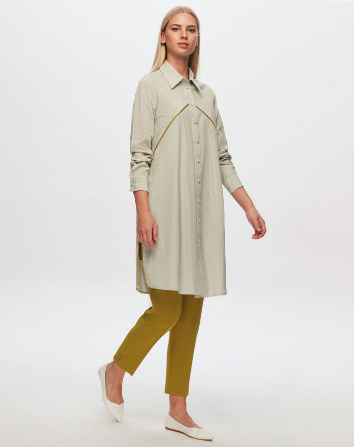 T24Y-3003 Knitwear Comfortable Cut Shirt - 5