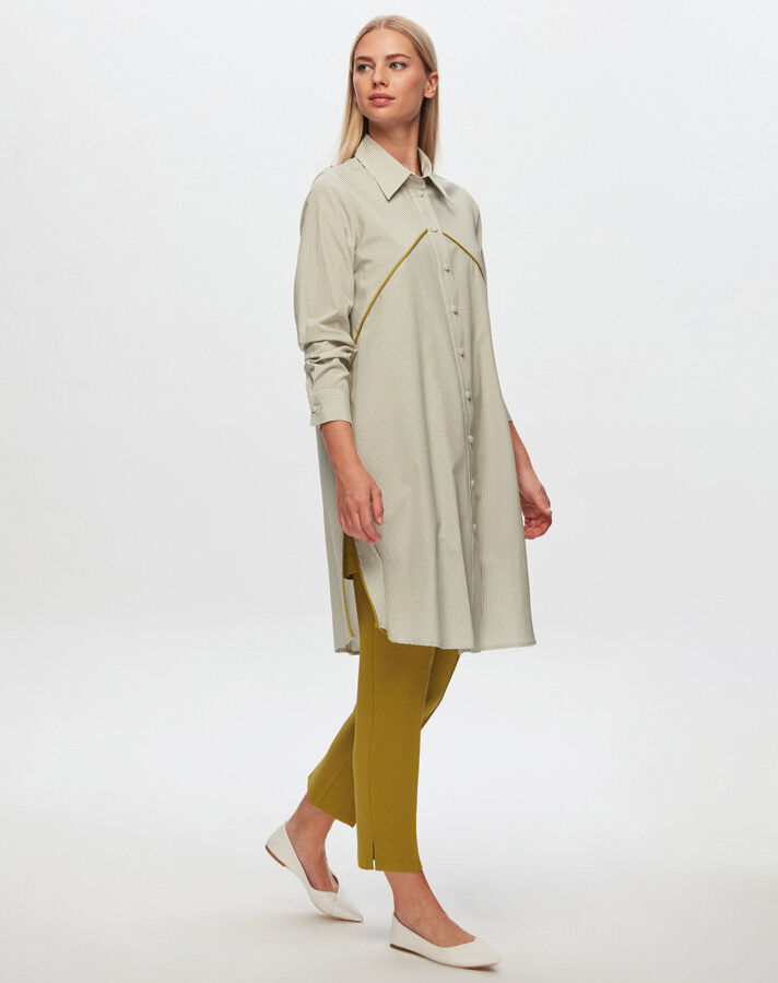 T24Y-3003 Knitwear Comfortable Cut Shirt - 6
