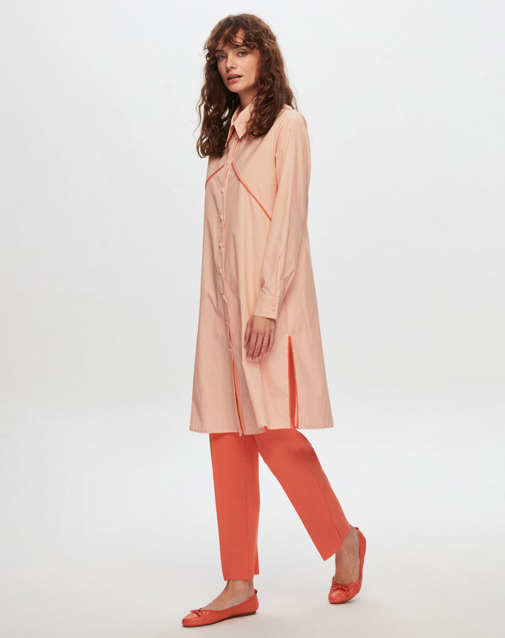 T24Y-3003 Knitwear Comfortable Cut Shirt - 2