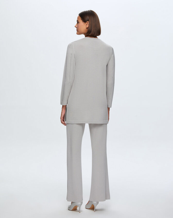 T24K-7011 Knitwear Trousers with Stones - 4