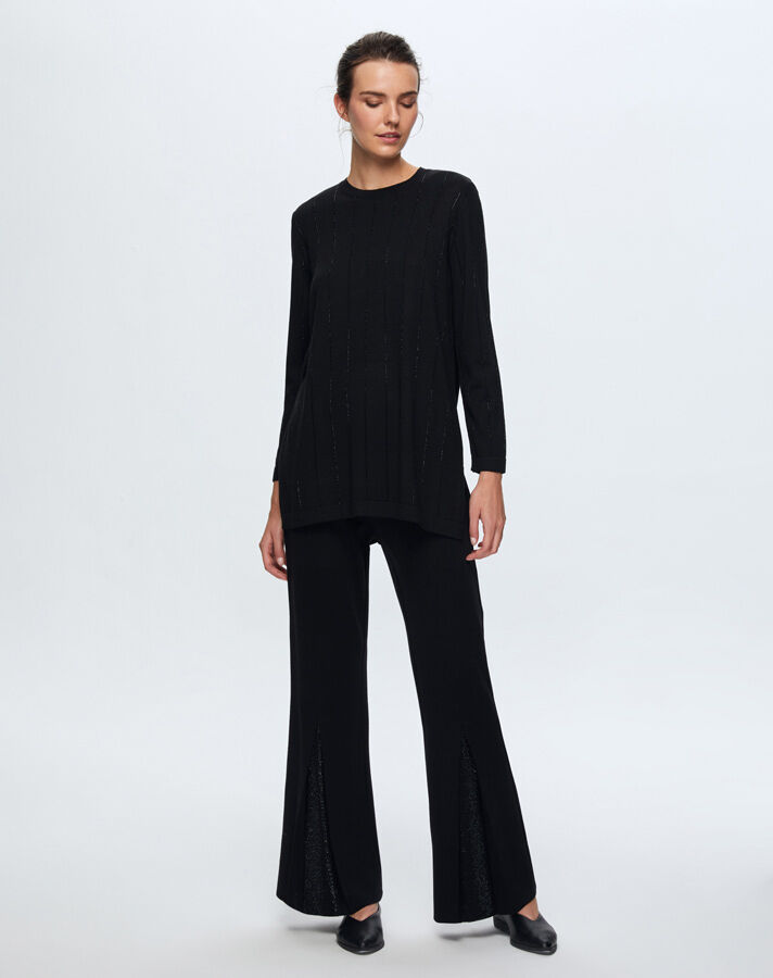 T24K-7011 Knitwear Trousers with Stones - 11