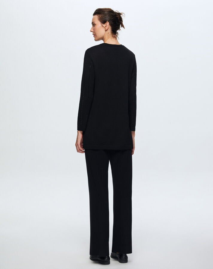 T24K-7011 Knitwear Trousers with Stones - 12
