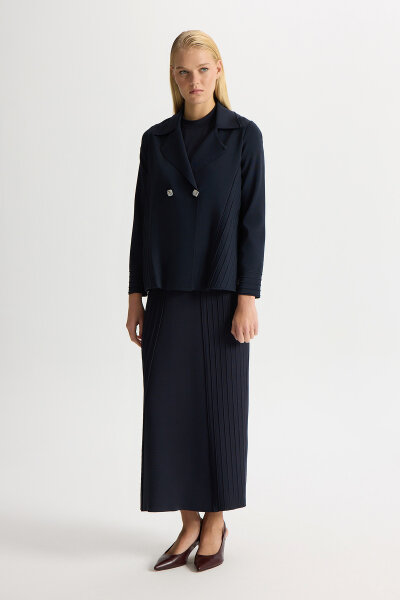 Knitted Skirt with Bodice and Knitting Technique - 2