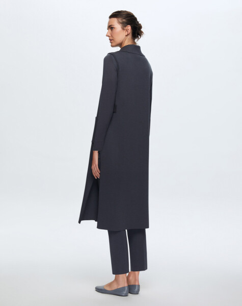 T24K-1000 Long Knitwear Vest - 7