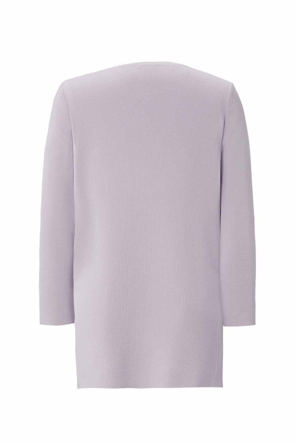 Long Sleeve Basic Knit Tunic - 2