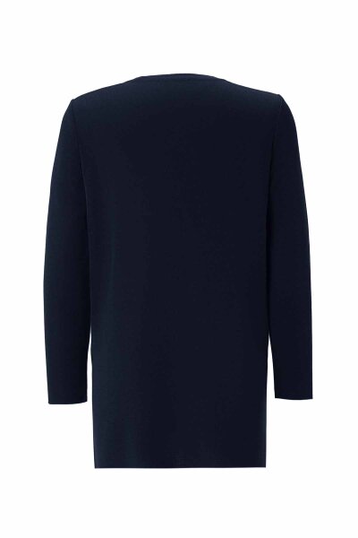 Long Sleeve Basic Knit Tunic - 2