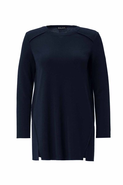 Long Sleeve Basic Knit Tunic 