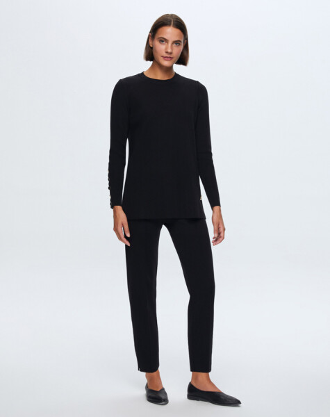 T24K-6001 Long Sleeve Basic Tunic - 34