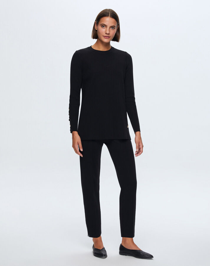 T24K-6001 Long Sleeve Basic Tunic - 34