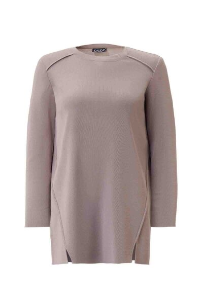 Long Sleeve Basic Knit Tunic 
