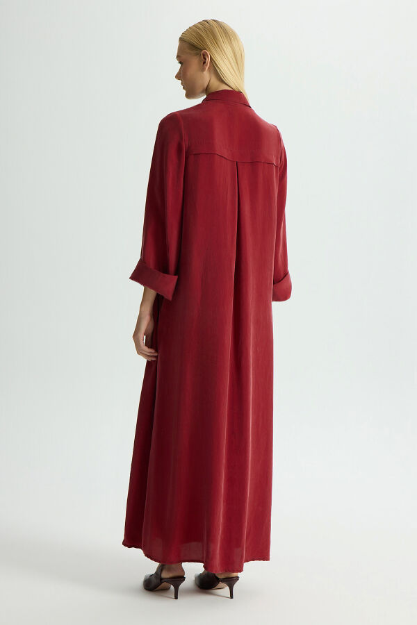 Cupro Cap with Embroidery Details - 3