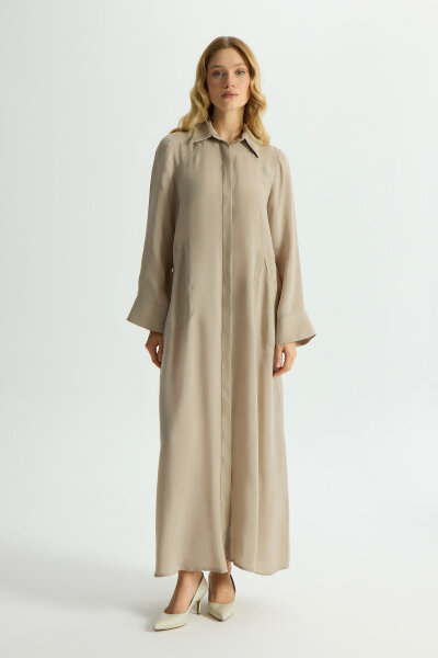 Cupro Cap with Embroidery Details 