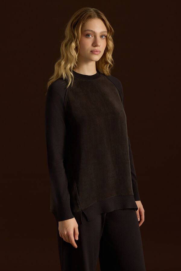 Cupro Front Tunic - 1