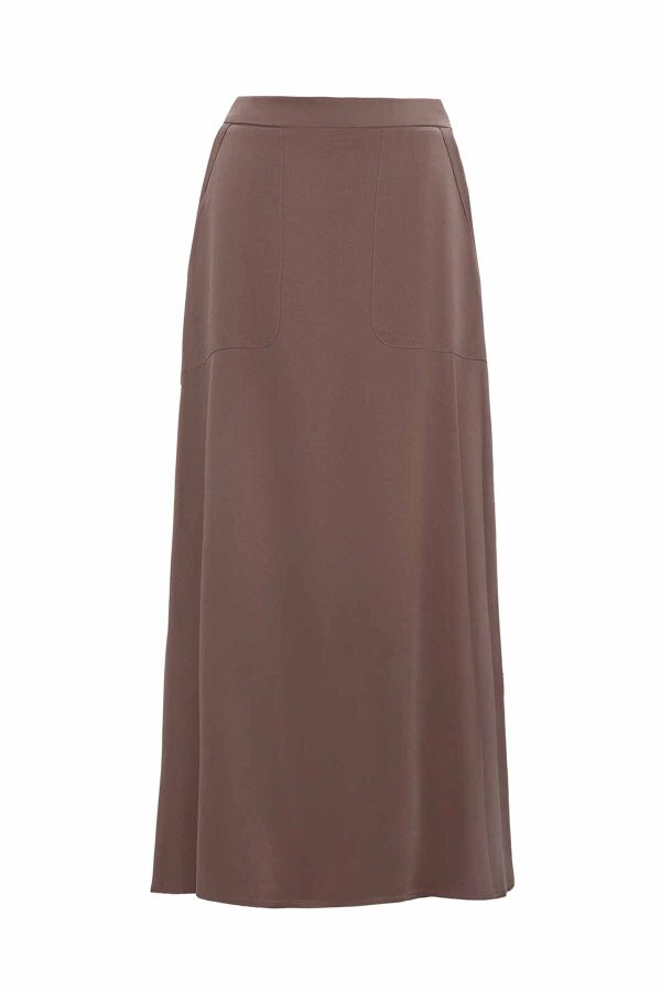 Cupro Skirt with Pockets - 2