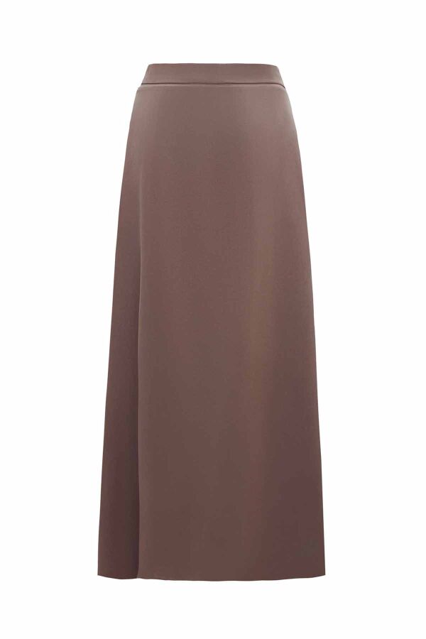 Cupro Skirt with Pockets - 4