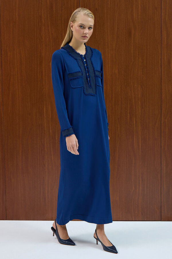 Tassel Detailed Knit Dress - 3