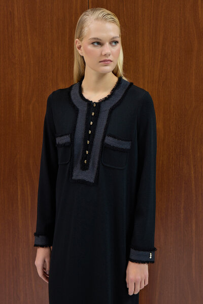 Tassel Detailed Knit Dress - 2