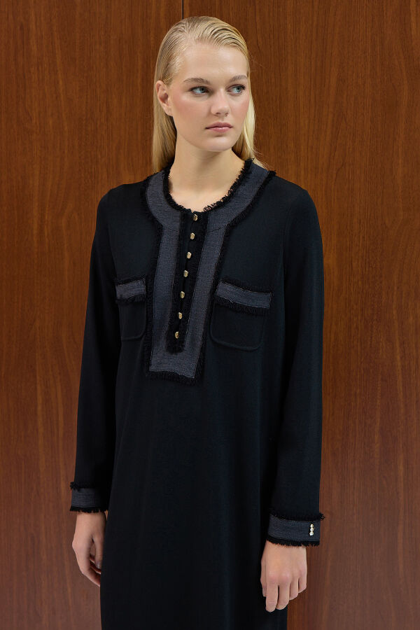 Tassel Detailed Knit Dress - 2