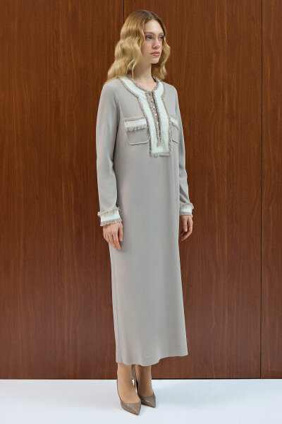 Tassel Detailed Knit Dress 