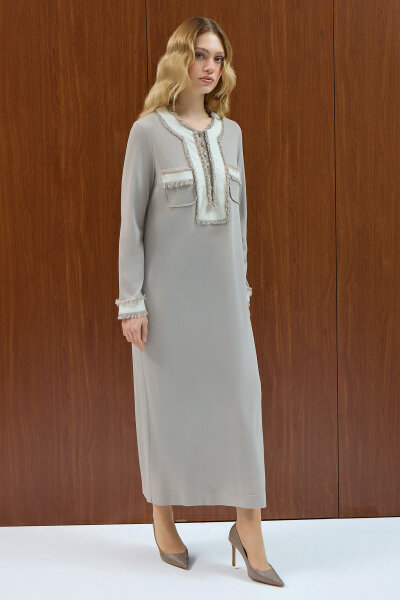 Tassel Detailed Knit Dress - 2