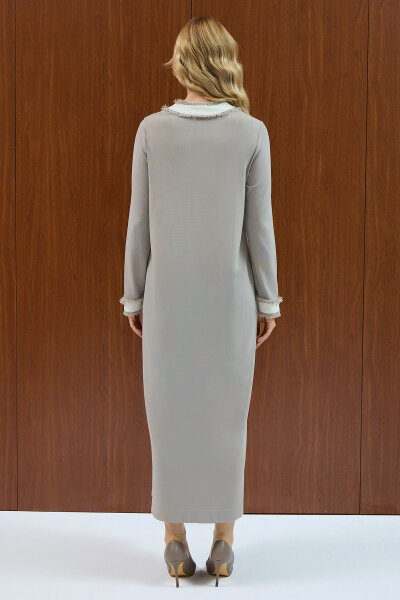 Tassel Detailed Knit Dress - 4