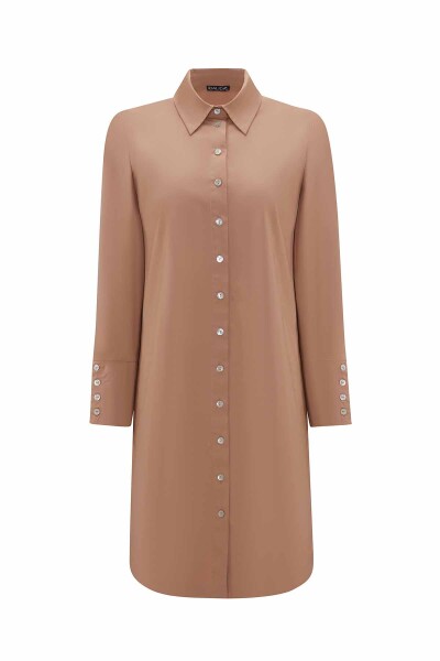 Relaxed Cut Cotton Shirt - 1
