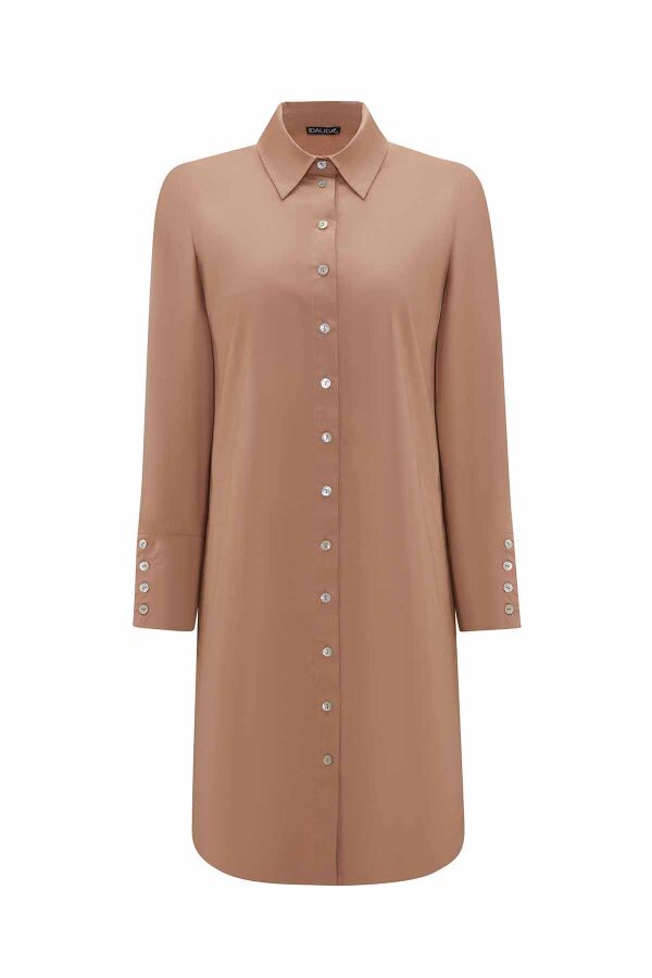 Relaxed Cut Cotton Shirt - 1