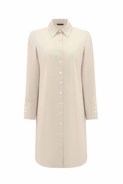 Relaxed Cut Cotton Shirt - 8