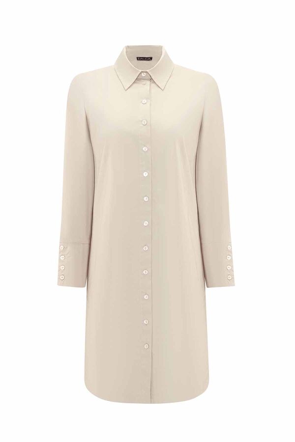 Relaxed Cut Cotton Shirt - 8