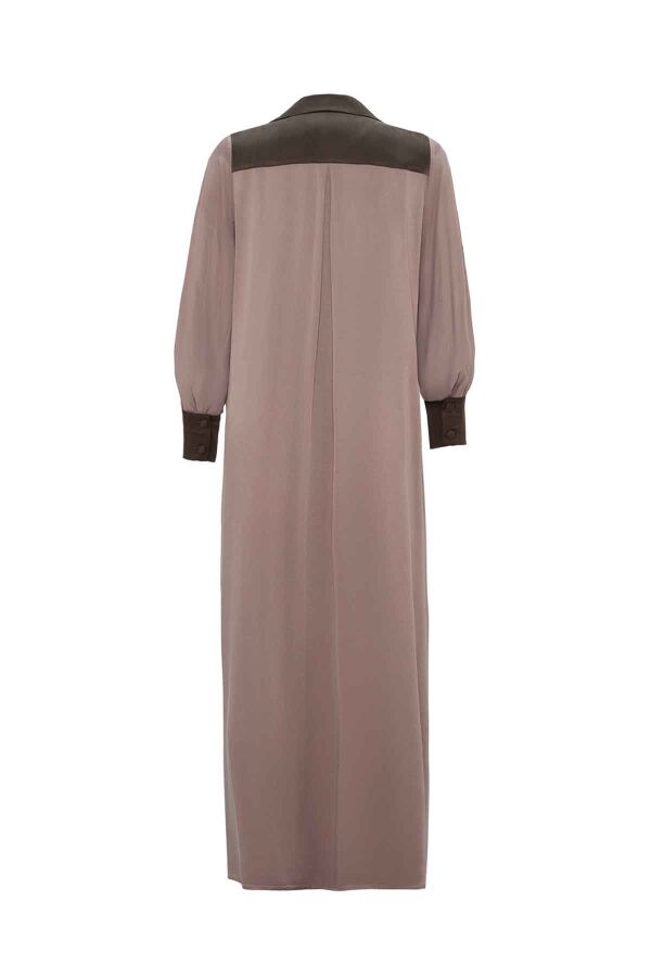 Relaxed Fit Knitted Cupro Vison Dress - 2