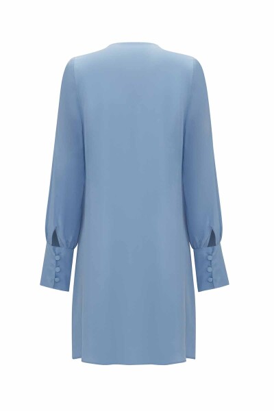 Round Neck Brit Detail Tunic - 7