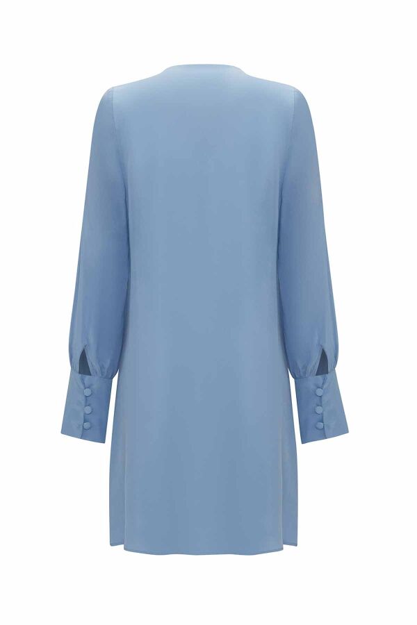 Round Neck Brit Detail Tunic - 7