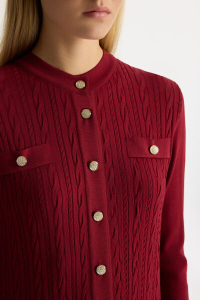 Hair Knit Classic Knitwear Jacket - 2