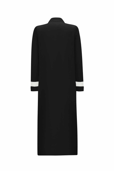 Şerit Detaylı Ceket - 9