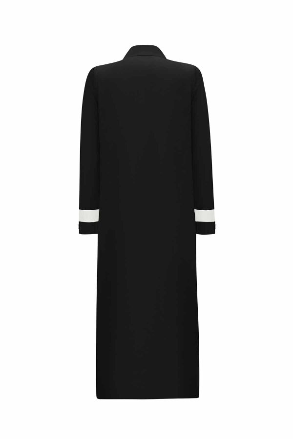 Şerit Detaylı Ceket - 9