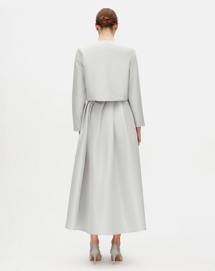 Short Taffeta Jacket - 6
