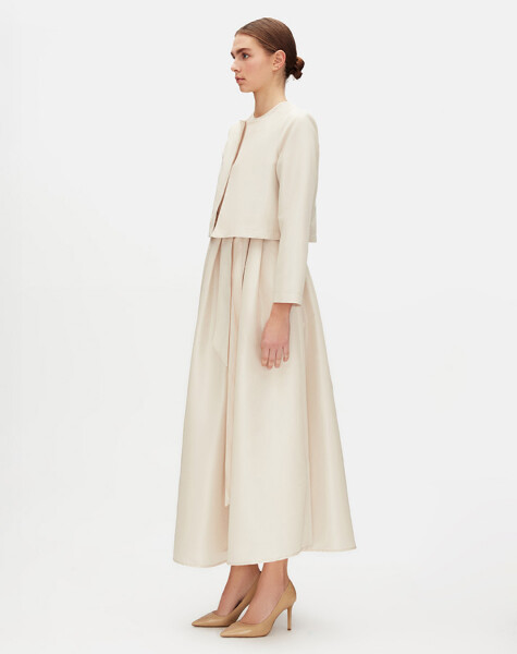 Short Taffeta Jacket - 8