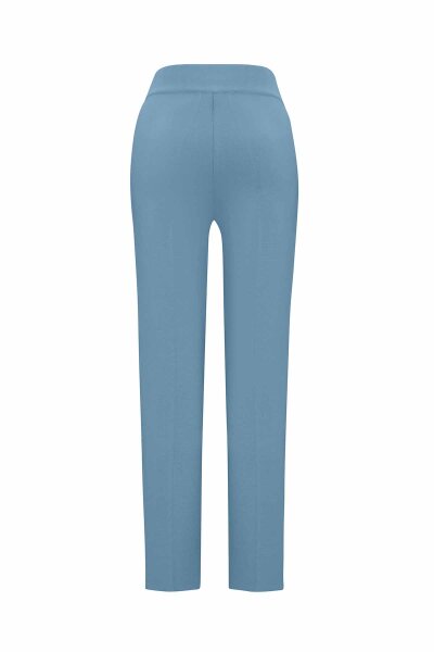 Skinny Leg Knitted Trousers - 2