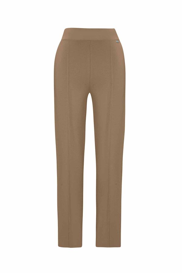 Skinny Leg Knitted Trousers - 2
