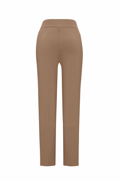 Skinny Leg Knitted Trousers - 4