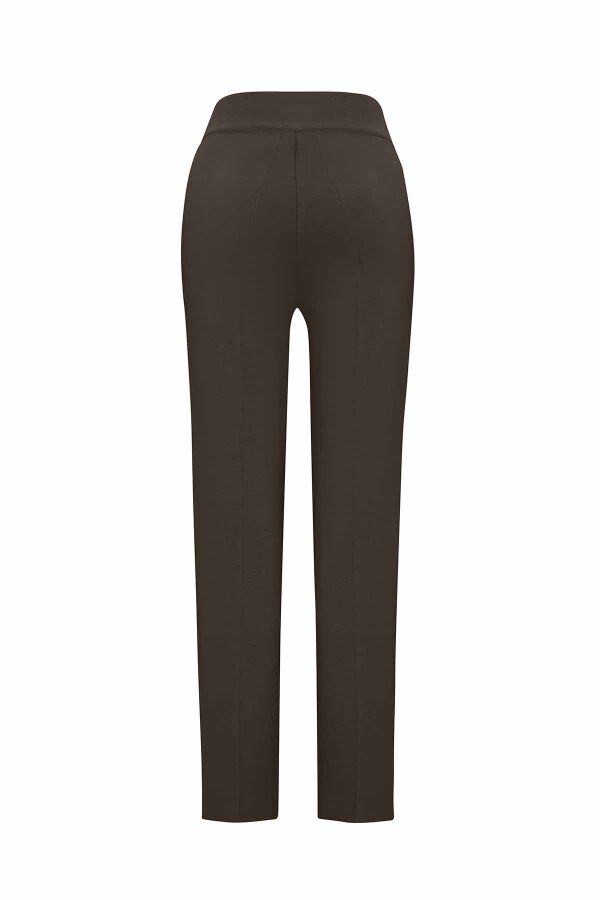 Skinny Leg Knitted Trousers - 2