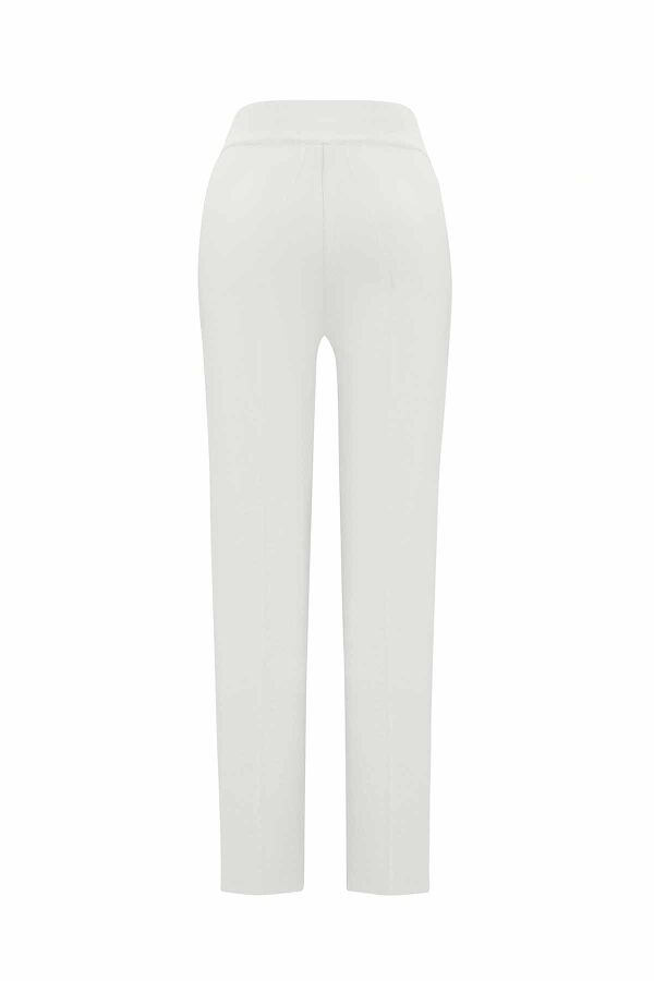Skinny Leg Knitted Trousers - 2