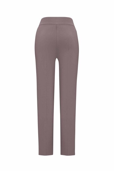 Skinny Leg Knitted Trousers - 2