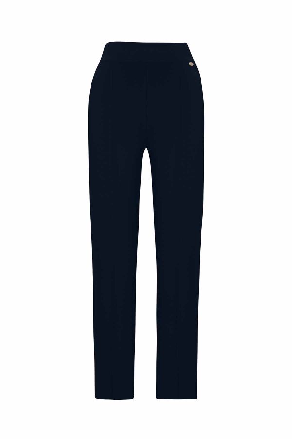 Skinny Leg Knitted Trousers - 1