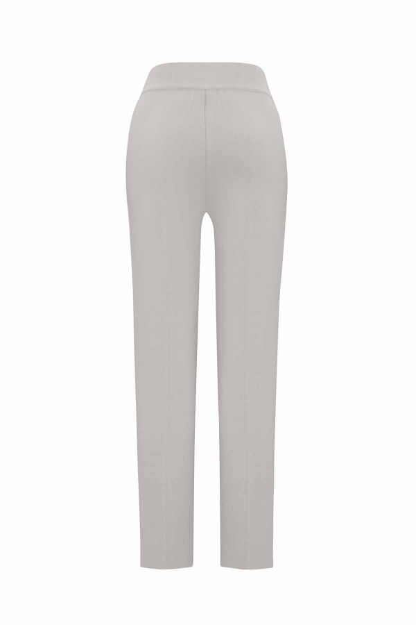 Skinny Leg Knitted Trousers - 2