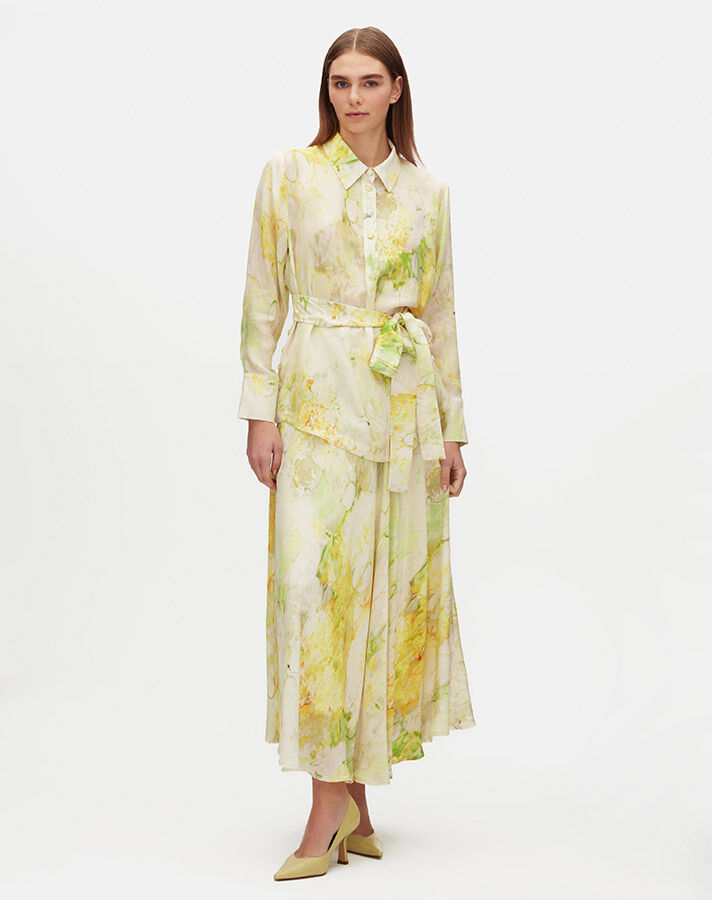 Soft Patterned Waist Belted Tunic - 4