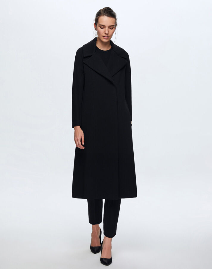 T24K-8003 Solid Color Knitwear Coat - 2